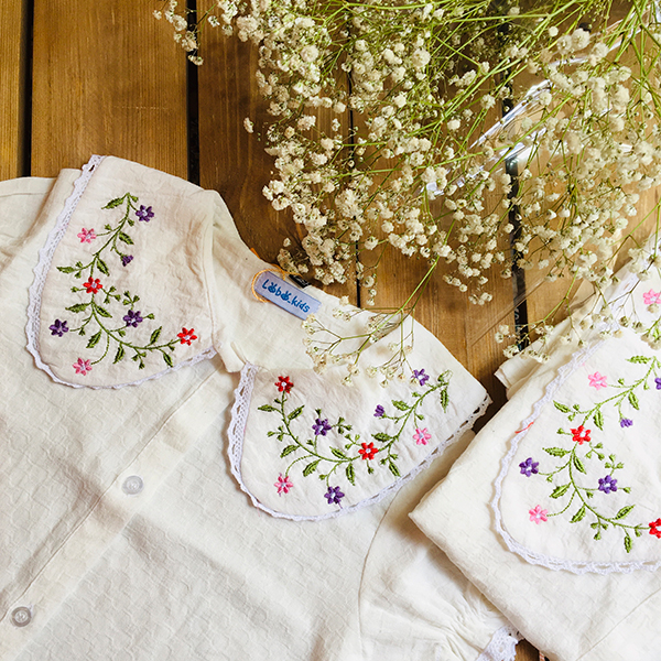 شومیز گلدوزی بچه گانه - کد 2903