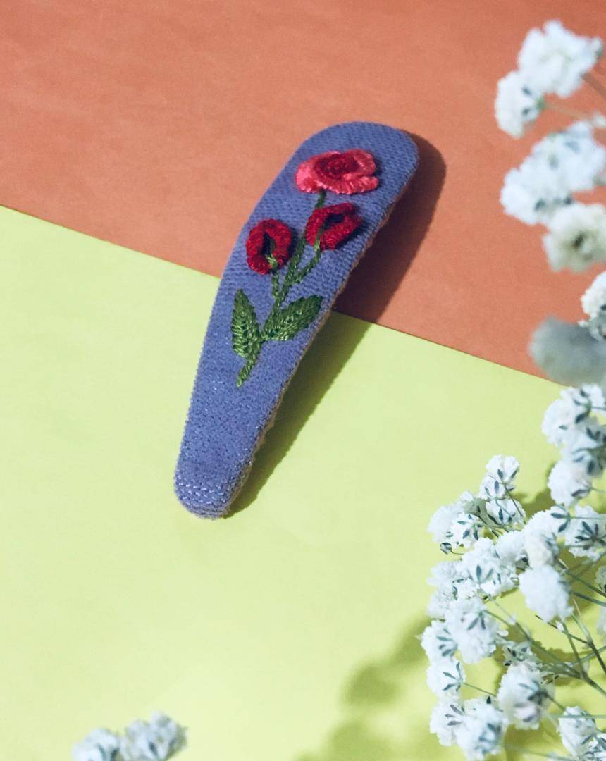 گل سر شماره دوزی